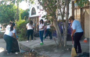 Trabajando para tener una ciudad más limpia